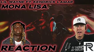 FIRST REACTION to Lil Wayne- Mona Lisa (ft. Kendrick Lamar)