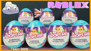 ADOPT ME SURPRISE PLUSH PETS! Legendary Found! Roblox Mystery eggs unboxing