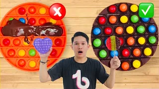 FIRST TIME TRYING TIKTOK POP IT TOYS 😳 (kinaya ko ba) | Stephen Benihagan