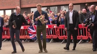 Prince Harry Meets Veterans At Walking With The Wounded Event | Forces TV