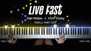 Alan Walker x A$AP Rocky - LIVE FAST (PUBGM) | Piano Cover by Pianella Piano