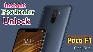 Poco F1 Instant Bootloader Unlock | Xiaomi bootloader unlock | Redmi bootloader unlock