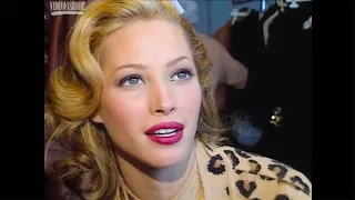 Archival Christy Turlington Interview (1992) | Videofashion Library