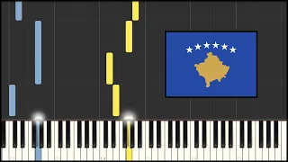 Kosovo National Anthem (Piano Tutorial)