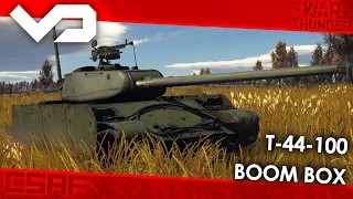 War Thunder CZ - Tanky (124.díl) - T-44-100 - Boom Box