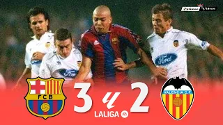 Barcelona 3 x 2 Valencia (Ronaldo Hat-trick) ● La Liga 96/97 Extended Goals & Highlights HD