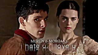 merlin & morgana - i hate u, i love u #merlin #morgana #merlinedit