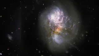Телескоп NASA James Webb показал слияние галактик IC 1623