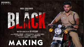 Hero Aadi Saikumar BLACK Movie Making || Aadi Sai Kumar || Mahankali Movies