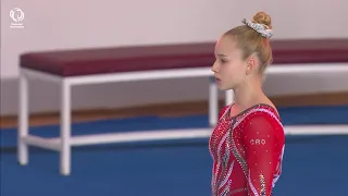 Sara SULEKIC (CRO) - 2020 junior Europeans, vault final