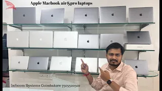 Apple Mac book air & pro light used laptops from 30000/- Infocom Systems Coimbatore