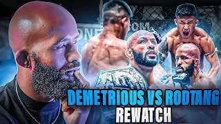 MUAY THAI vs MMA: DEMETRIOUS JOHNSON Rewatches EPIC Fight vs RODTANG!