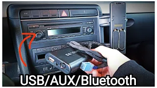 Audi Concert II Dension Getaway 300 zmieniarka cyfrowa USB/AUX/IPOD - Montaż, Obsługa i Omówienie