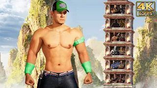 Mortal Kombat 1 - PEACEMAKER "John Cena" Klassic Towers Gameplay (Very Hard Difficulty) @ 4K 60ᶠᵖˢ ✔