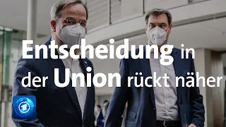 Söder oder Laschet? Entscheidung über Kanzlerkandidatur der Union rückt näher