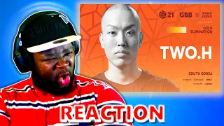 (REACTION) Two.H 🇰🇷 | GRAND BEATBOX BATTLE 2021: WORLD LEAGUE | Solo Elimination