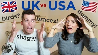 20 BRITISH WORDS that mean something TOTALLY DIFFERENT in AMERICA!
