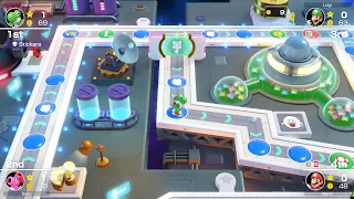 Mario Party Superstars #648 Space Land Yoshi vs Luigi vs Birdo vs Mario