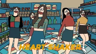 TWICE "Heart Shaker" MV Animation 그림버전