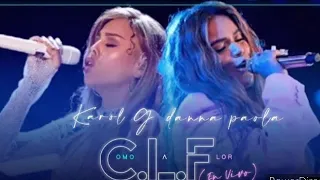 KAROL G & Danna Paola - Como La Flor (Audio Oficial En Vivo)