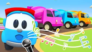 The Cement Mixer song & more nursery rhymes for kids. All the best songs for kids with Leo!