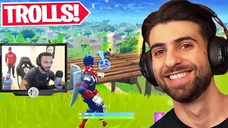 Reacting to the FUNNIEST Trolls in Fortnite History!