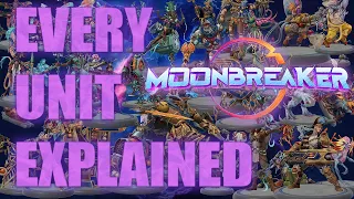 Every Unit EXPLAINED and RATED | Moonbreaker