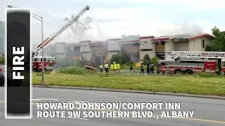 ALBANY HOTEL FIRE | Route 9W (Southern Blvd.), July 6, 2017