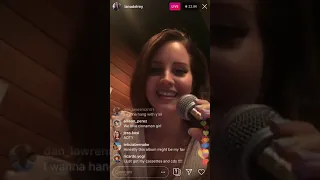 Lana Del Rey Instagram Live - September 4, 2019