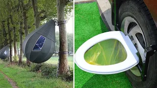 8 INVENCIONES PARA ACAMPAR DE UN NIVEL COMPLETAMENTE NUEVO