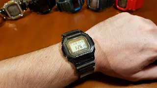 Casio G-Shock GW-S5600-1JF - presentation, try on and comparison