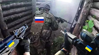 Combat footage! Ukrainian soldiers storm Russian trenches kills 580 Russian forces near Bakhmut