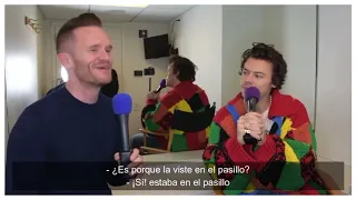 Harry Styles habla de Fine Line, Harryween, Lizzo y moda - Entrevista con Syke - Subtitulado español