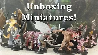 Baldur's Gate Descent Into Avernus Miniatures Unboxing