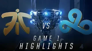 FNC vs C9 - Worlds Semifinal Match Highlights (2018)