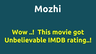 Mozhi |2007 movie |IMDB Rating |Review | Complete report | Story | Cast