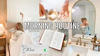 MY MORNING ROUTINE // slow living & peaceful morning