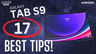 17 Tips and Tricks for the Samsung Galaxy Tab S9