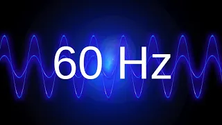 60 Hz clean pure sine wave BASS TEST TONE frequency