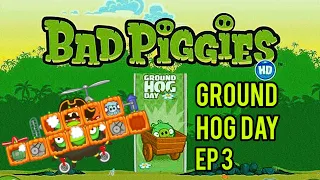 bad piggies || the hog day this level is so difficult😣