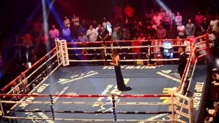 Oscar Valdez vs Chris Avalos national anthem and ring intro