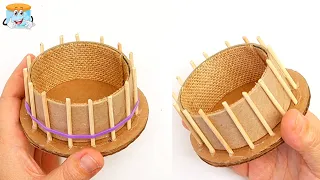 Wicker basket two ideas