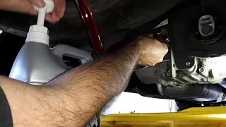 2007 HONDA PILOT VTM-4 DIFFERENTIAL & TRANSFER CASE FLUID CHANGE/Amsoil 75W-90EasyPack/reset B6 code