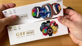 Смарт часы GS7 Mini vs GS8 Mini 41мм - Сравнение, обзор