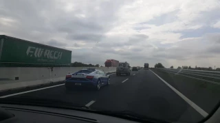 Lamborghini della polizia in azione!!!
