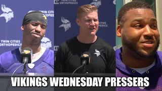 Reaction to Minnesota Vikings Day 5 OTAs Press Conferences