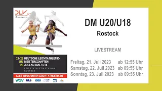 Livestream der Jugend-DM 2023 in Rostock | Freitag