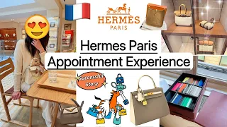 HERMES PARIS LEATHER APPOINTMENT 2023 | What I got Offered In Paris l Storytime + Tips