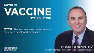 COVID-19 Vaccine Myth Busting: How Were They Developed so Quickly?