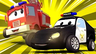Авто Патруль -  Флави ломает мост - Автомобильный Город  🚓 🚒 детский мультфильм